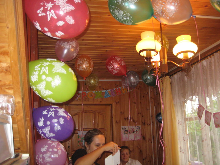 Запоздалый отчет о том, как мы отметили первый годик нашей любимой дочки Софии))))