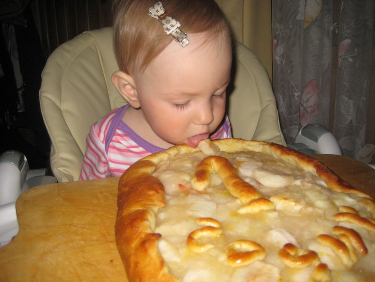 Запоздалый отчет о том, как мы отметили первый годик нашей любимой дочки Софии))))