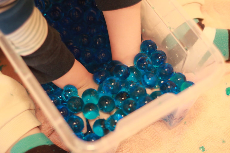 Сумашедшие игры с гидрогелем:)