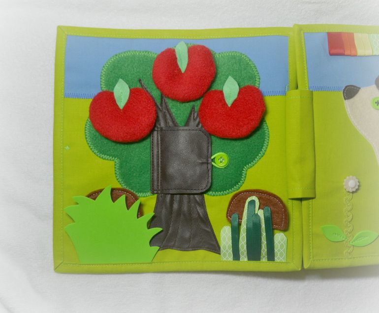 Именная развивающая книжка