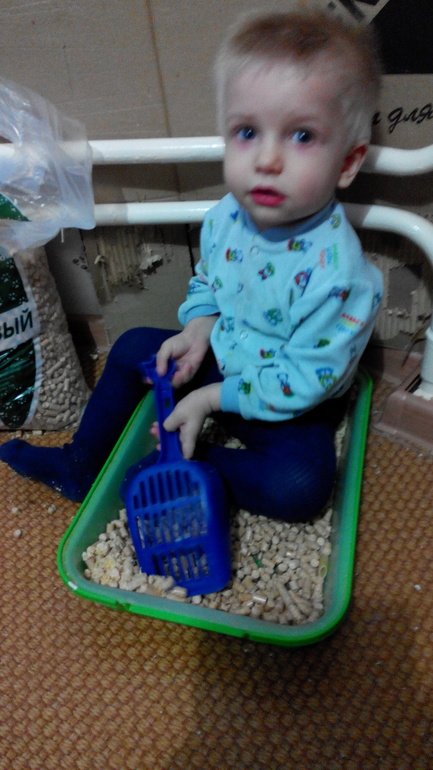 вот вам и горшок(((