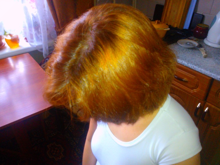 Из брюнетки в русый