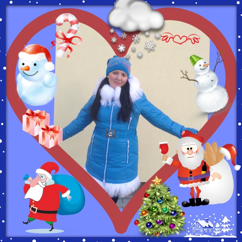 утеплилась, подготовилась к земе ))) снегурочка