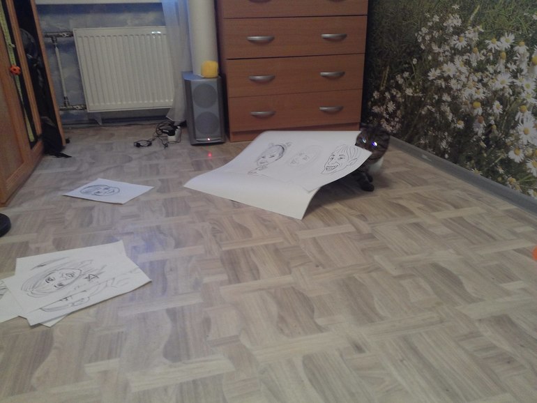 Кени и ватман)