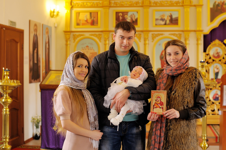 Крещение Анастасии