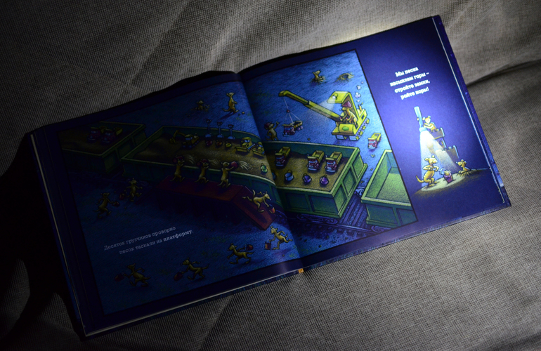 Книга и фонарик