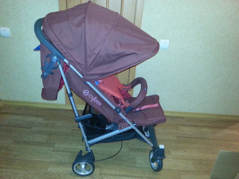 пришла моя cybex calisto прогулка. она супер.очень много фото