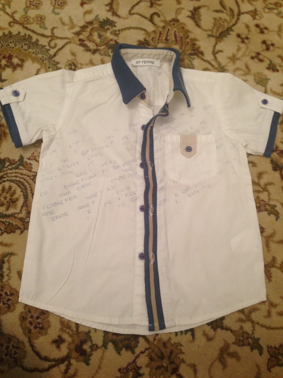 Футболки Moschino 18-24-1000р;Armani -3года-1300р;d&g 2-3 г-1700;голубая ck 1,5-2г-1000р...Рубашка gf ferre -3г-1500;цветная желтая 18-24 -1000р