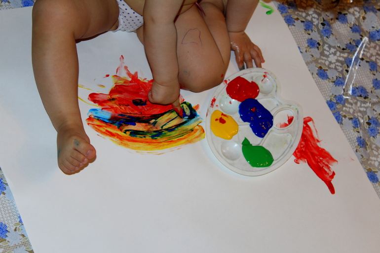 Настеньке 1,5 годика. День второй.