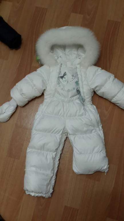 Комбезы для девочки зима 80см +-6