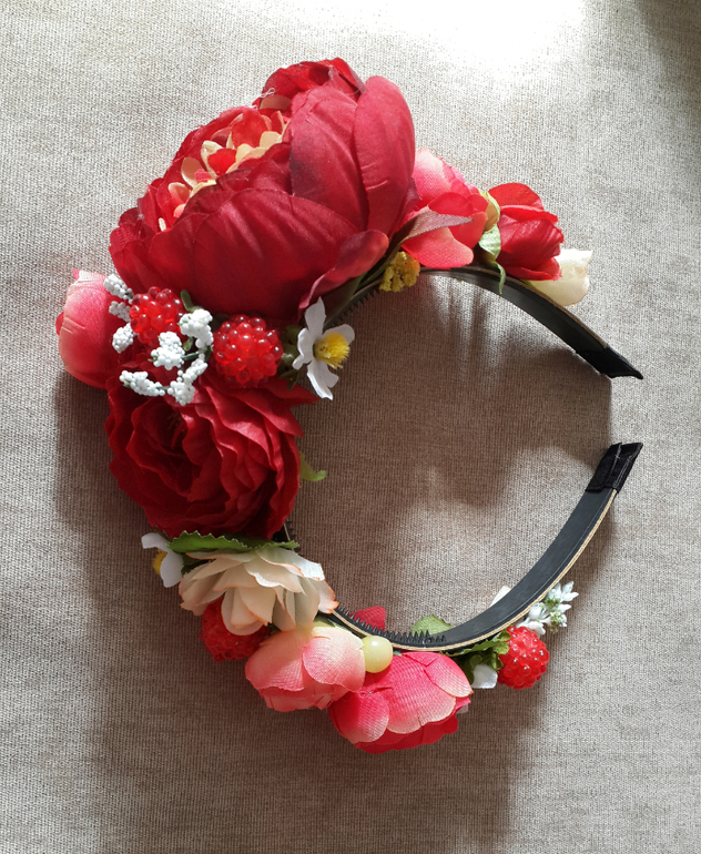 Обручи и ободки ручной работы