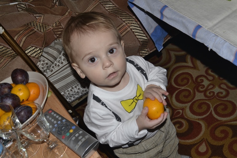 Наш первый День Рождения в картинках!