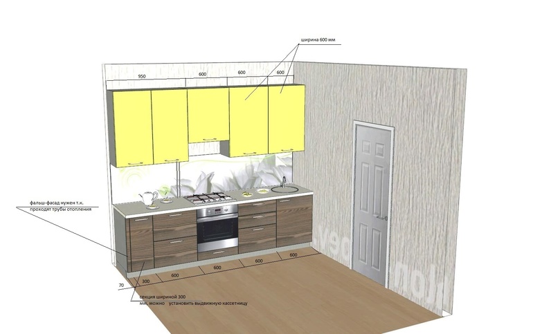 Варианты кухни для бабушки и дедушки :)