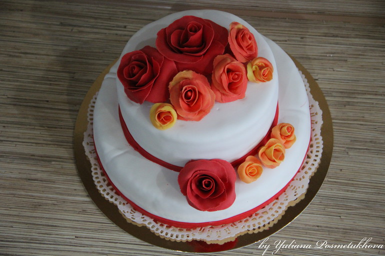 Мои первые тортики!