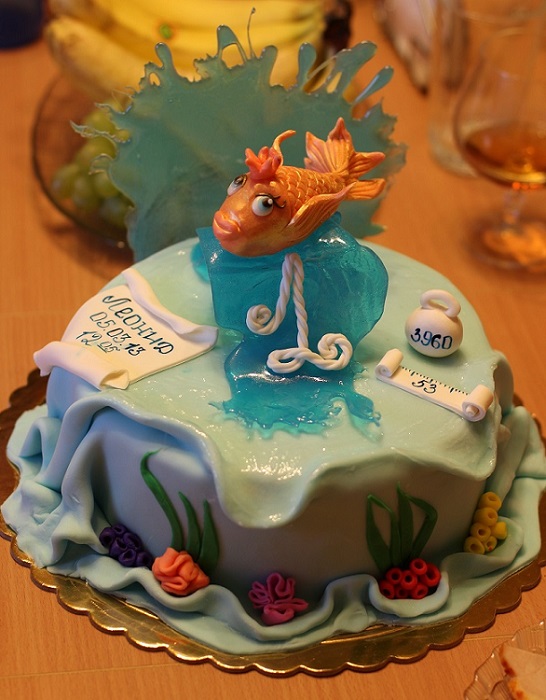 Юлия, спасибо Вам за торт.