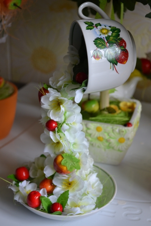 Клубничная чашка