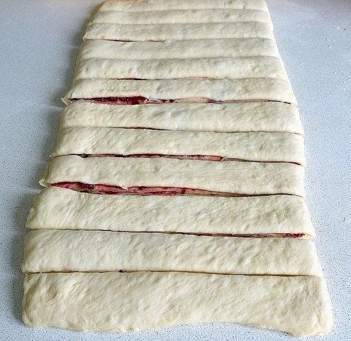 Клюквенные колечки