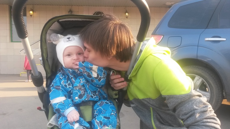 Прогулочка с папочкой