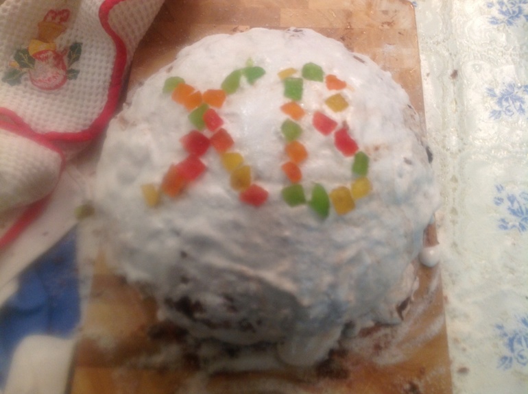 А вот и наш куличик из мультиварки!