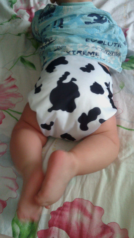 Многоразовые подгузники ALVA на любимой попе