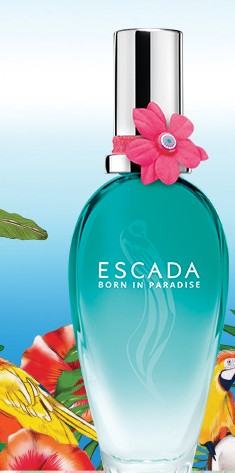 Парфюм Born in Paradise от Escada на пробу бесплатно