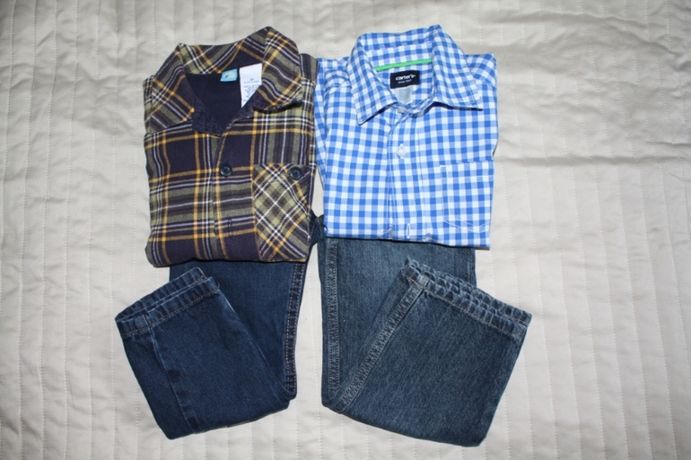 продам вещи на мальчика б\у мало Carters, Hema, G, old nevy, и др. рост 92-98