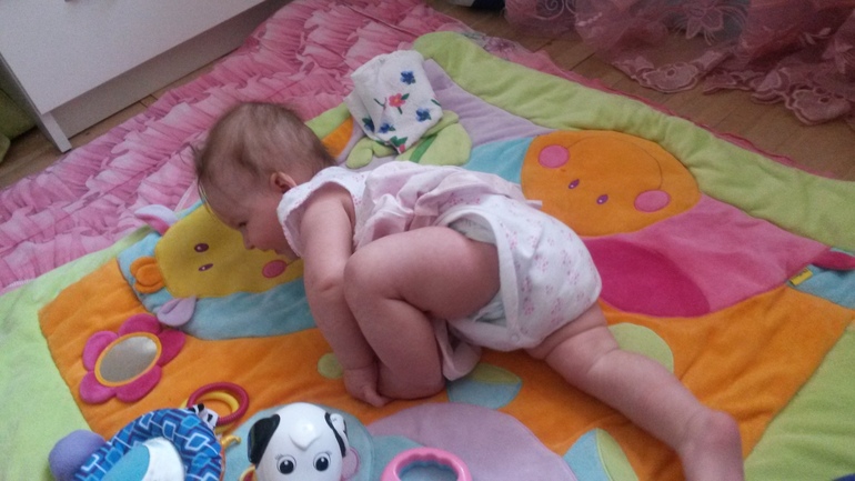 Проверка пищевого интереса и прикол от Ангелины.