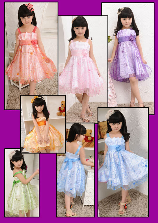 2 000 тг. Нежное платье для девочки