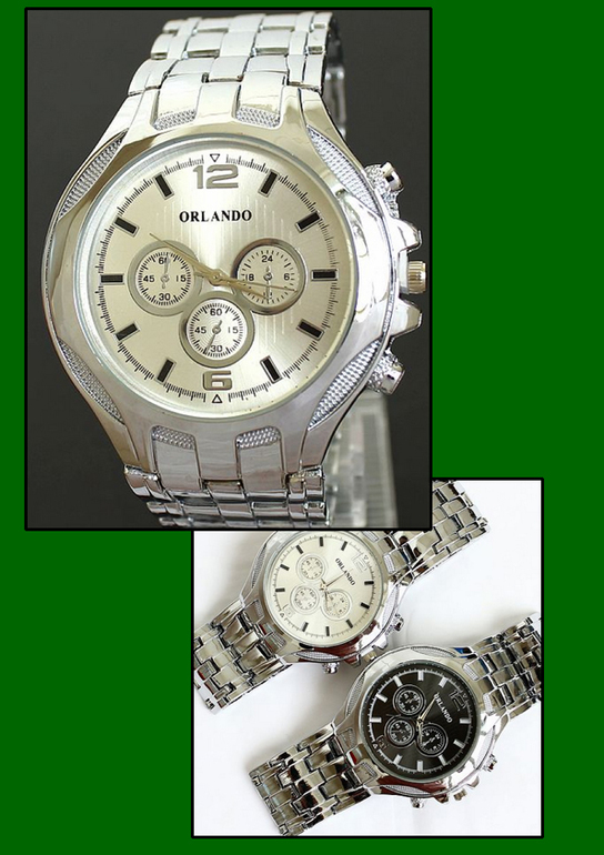 4 340 тг. Стильные мужские часы от бренда Orlando