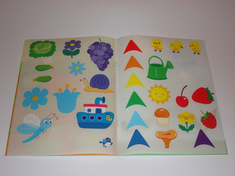 Наши творческие пятиминутки. Наклейки