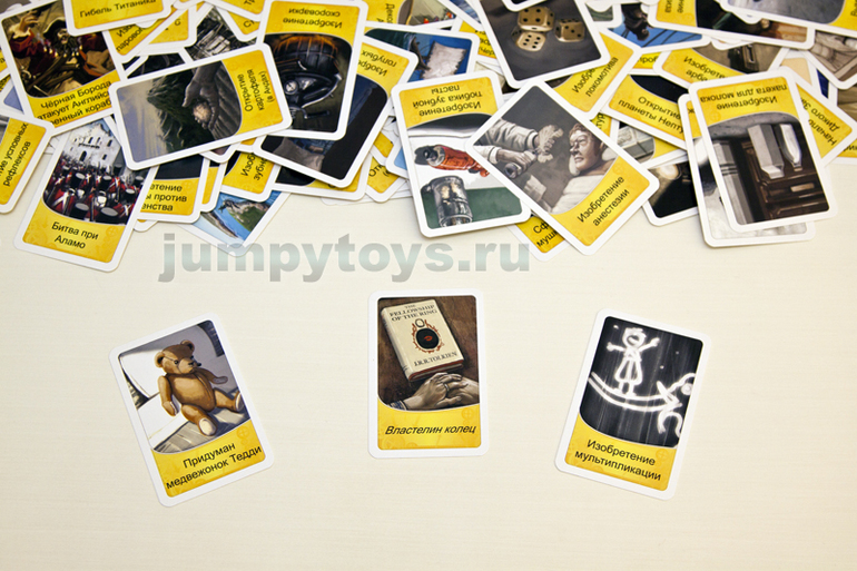 Настольные игры. Timeline от Asmodee