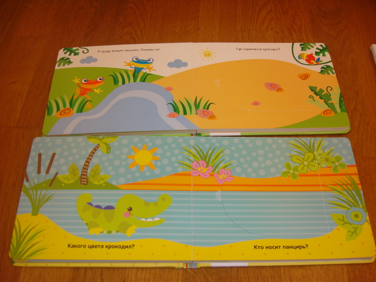 Наши книги до 1 года и после. С  секретными окошками