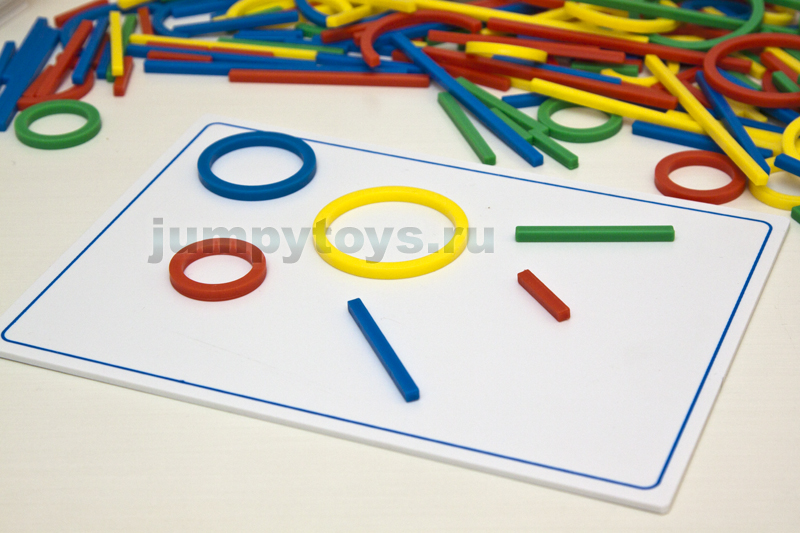 Колечки и палочки от Educo