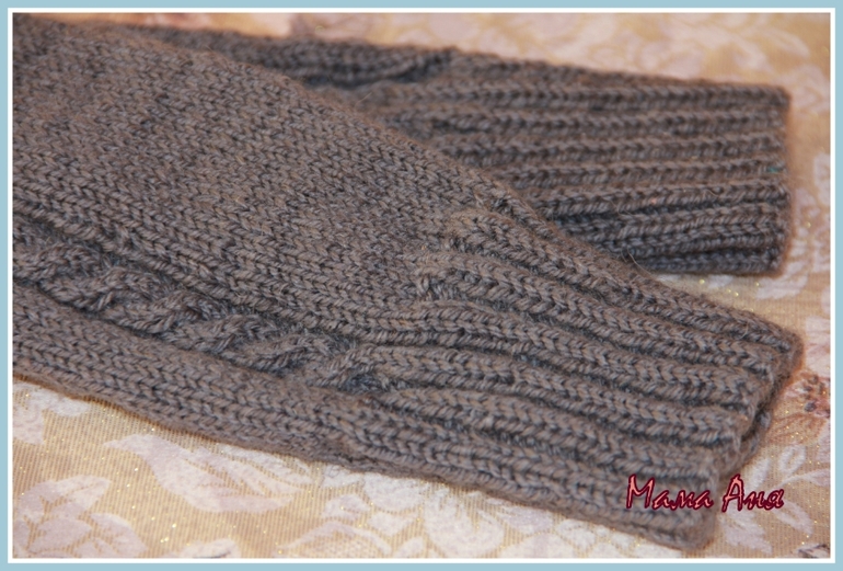 Варежки мужские