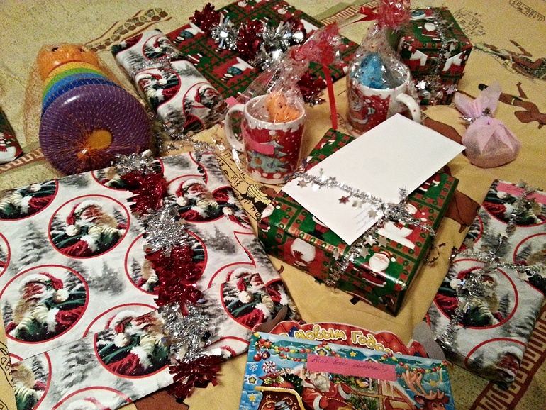 Двойняшковый дед мороз!