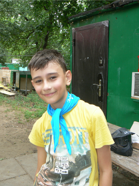 Пейнтбол в подарок сыну))