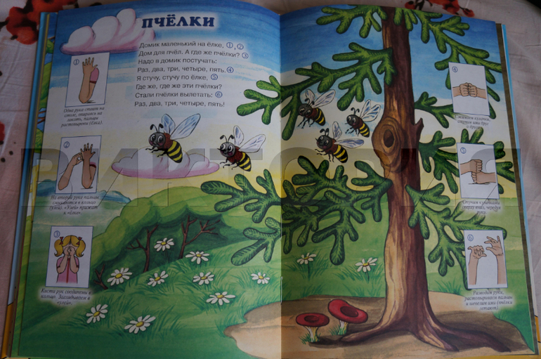 Книга-мечта о наших ловких пальчиках, о ручках...