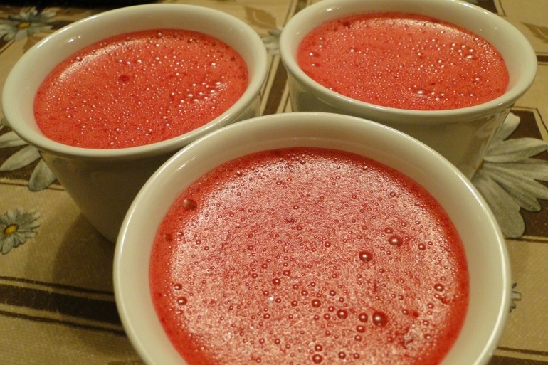 Вишневый мусс