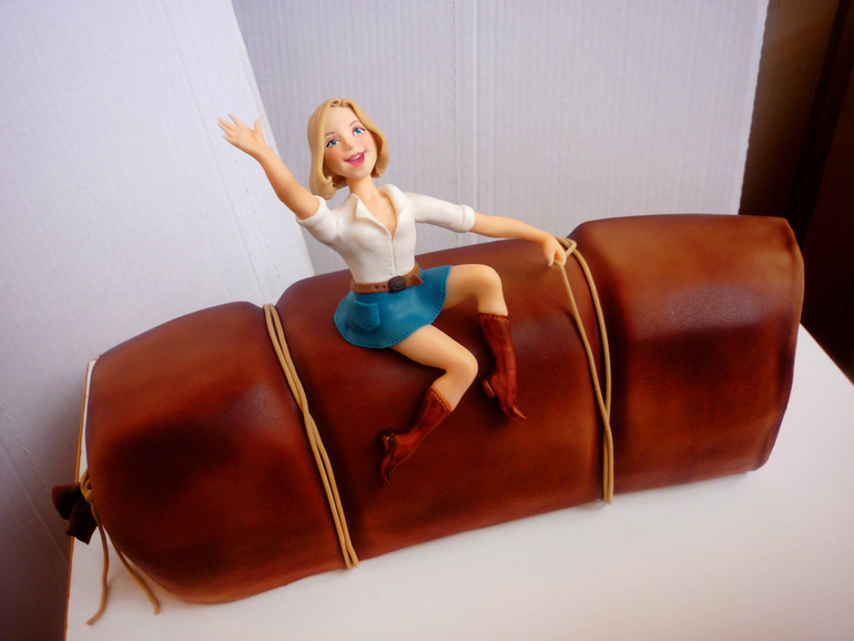 Укротительница диких колбас (Pin-up)