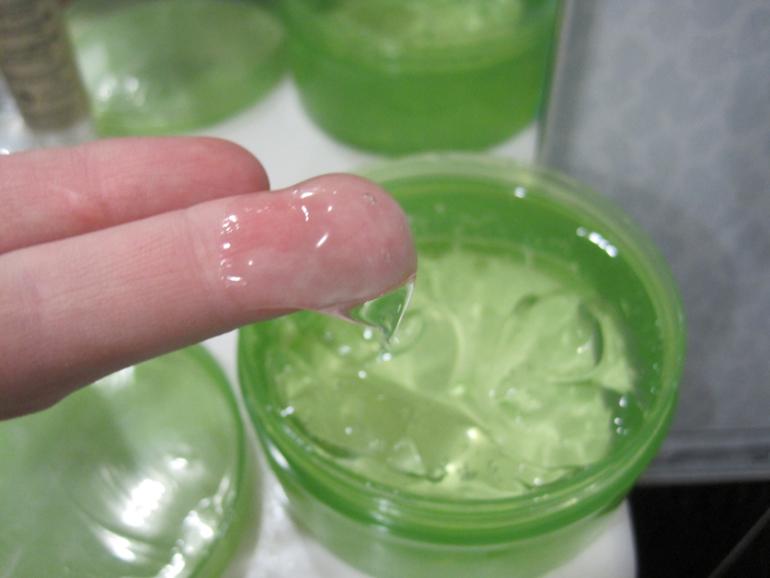 Пополнила запасы