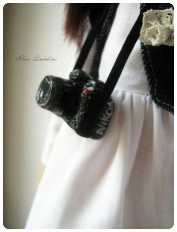 Кукла Леся фотограф