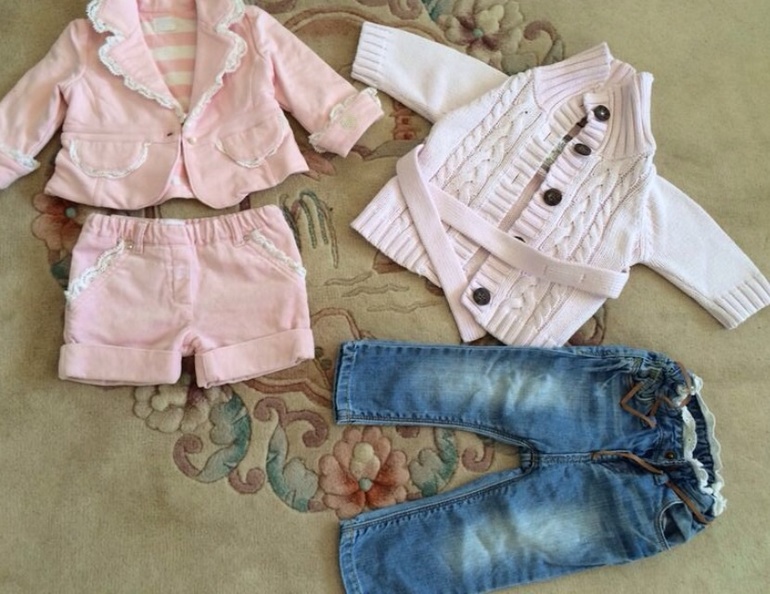 Zara, H&M. 3-6 мес. Пакетом 1500. б/у.