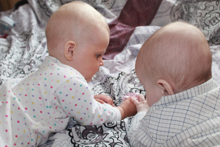 Наши дети... Или заехали к Тёте По :)