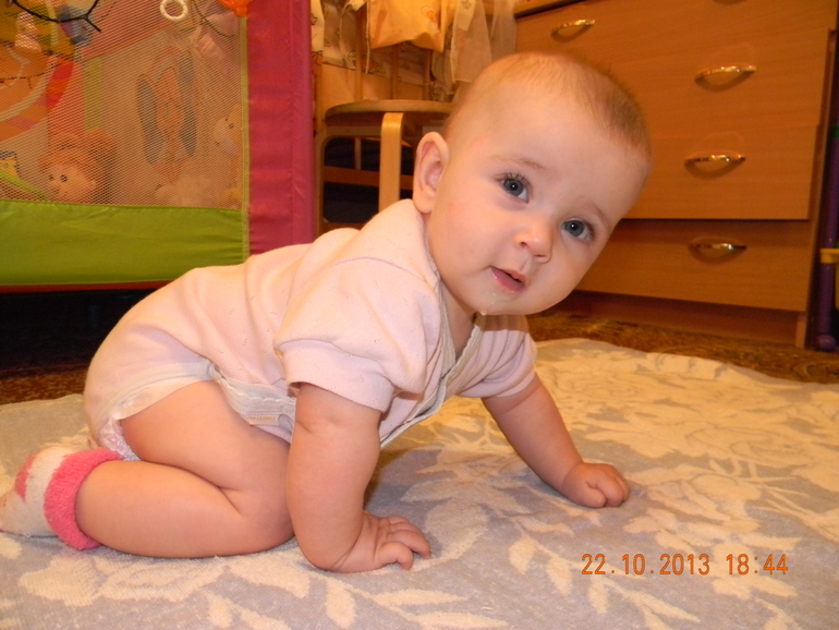 Полгодика у дочки