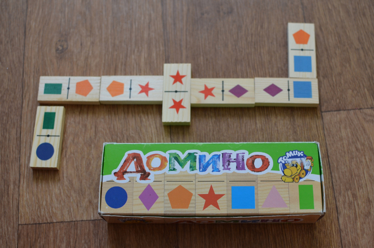 Игра домино для детей в картинках